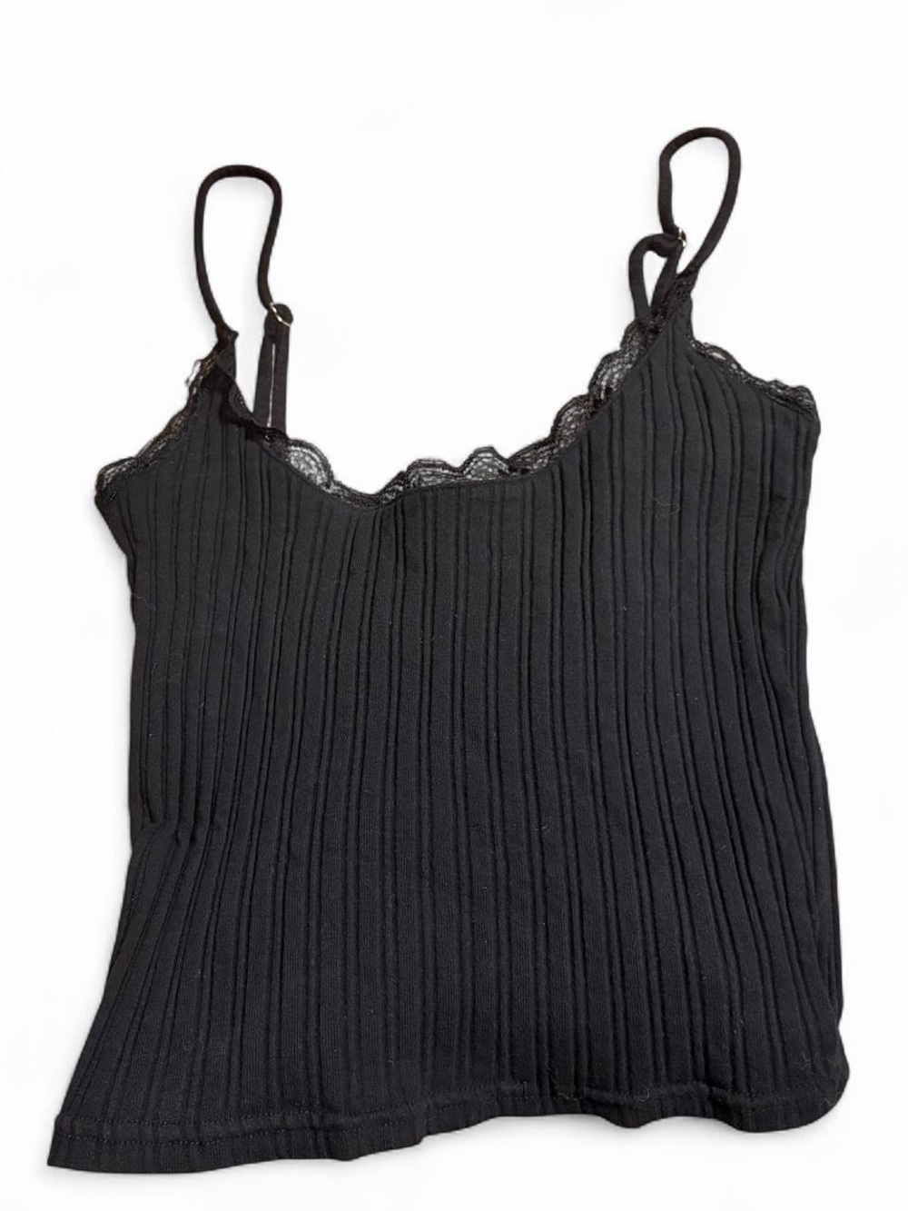 NWOT Better Be black ribbed tank top